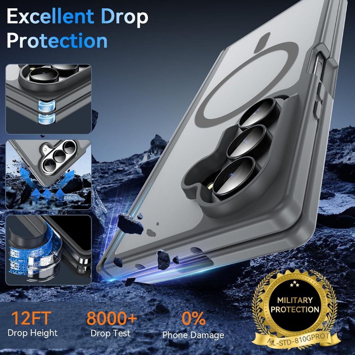 Samsung Galaxy ZFold8 Ultra foldable magnetic case