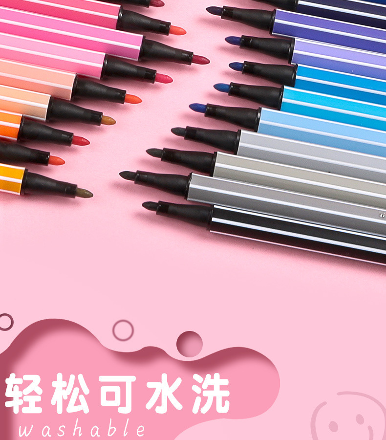 Aquarell-Marker-Set 12er und 48er waschbar