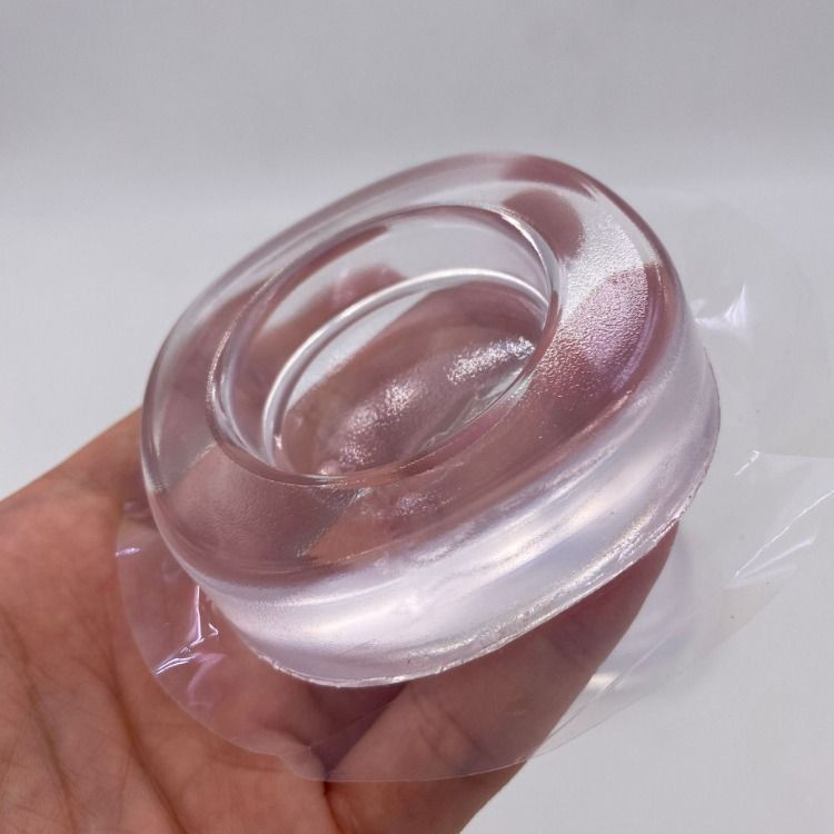Washing machine foot pad, transparent, shock-absorbing, anti-slip