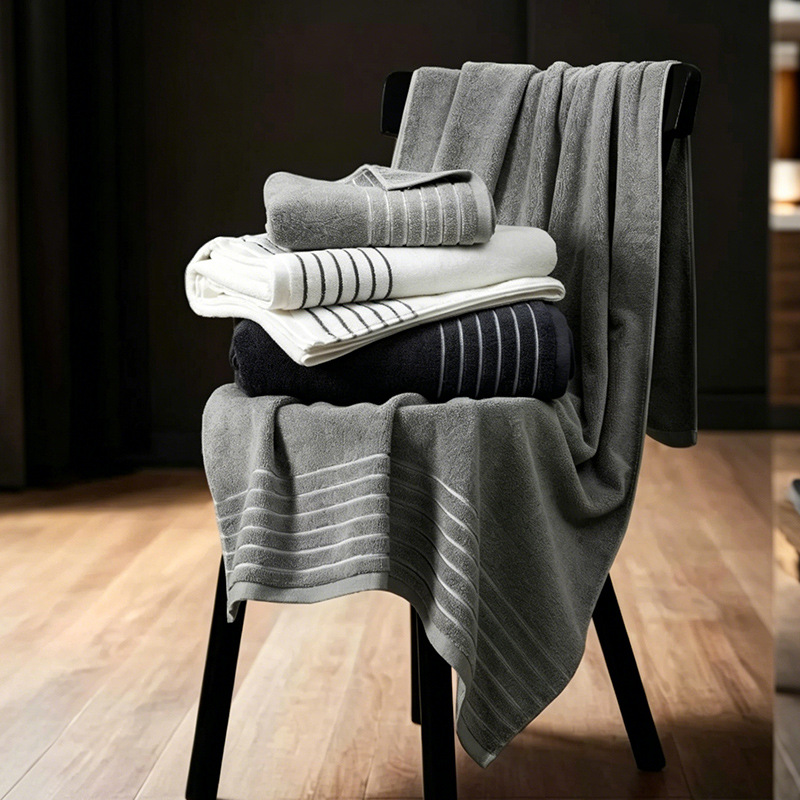 Pure cotton towel 32-strand thick quick-dry large bath towel