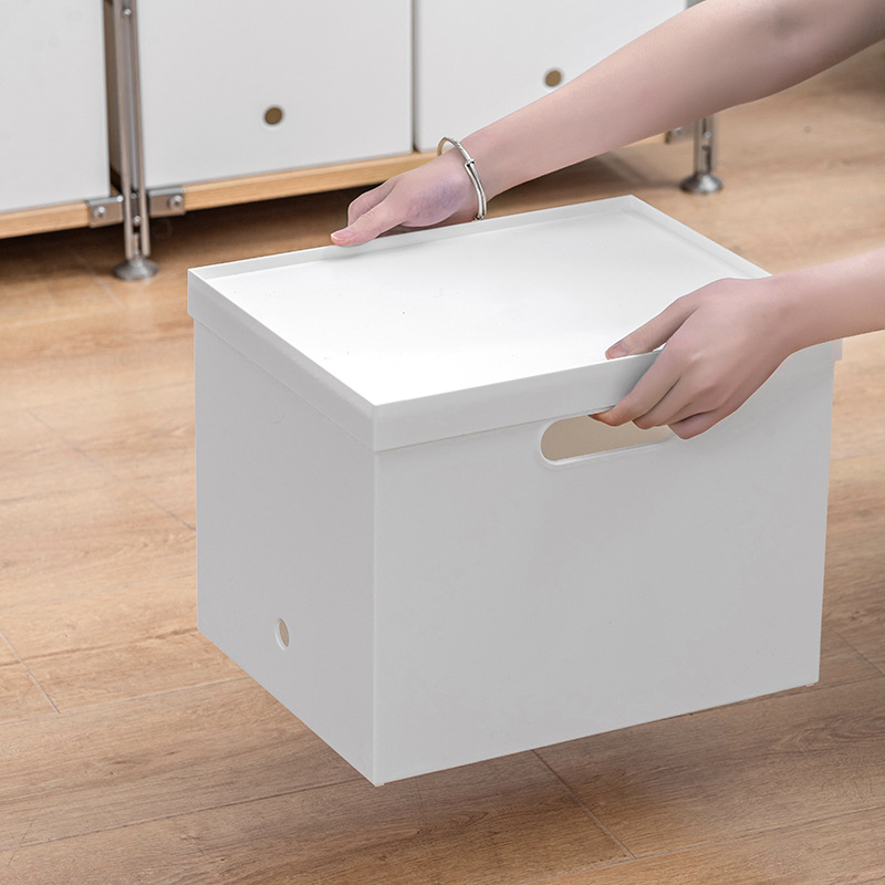 Japanese style white kitchen storage box