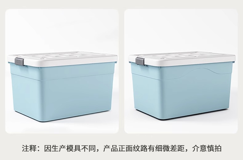 Kunststoff-Aufbewahrungsbox, transparent extra groß japanischer Stil