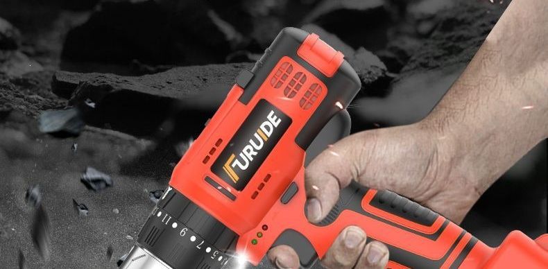 Home tool box multifunctional impact drill repair set