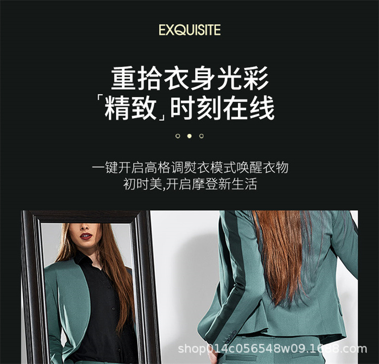 Handheld garment steamer foldable, portable