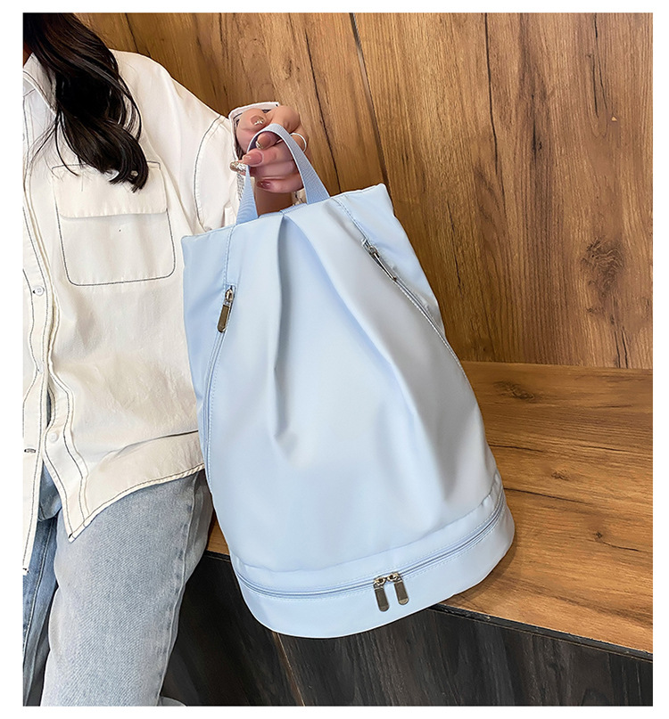 Fitness-Rucksack mit Schuhfach, Oxford-Gewebe