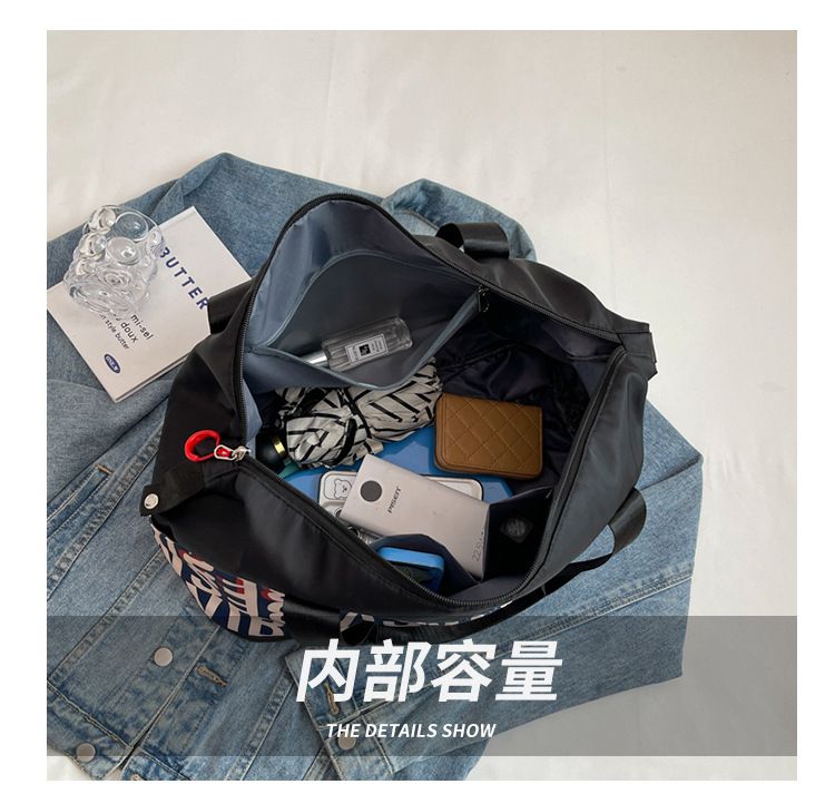 Sınır ötesi spor çantası, erkek spor çantası, yoga çantası, ıslak ve kuru ayırma crossbody omuz seyahat çantası, kısa mesafe bagaj çantası