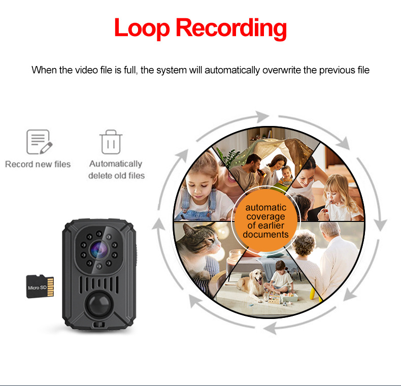 MD31 MD29 1080P camera with PIR sensor night vision