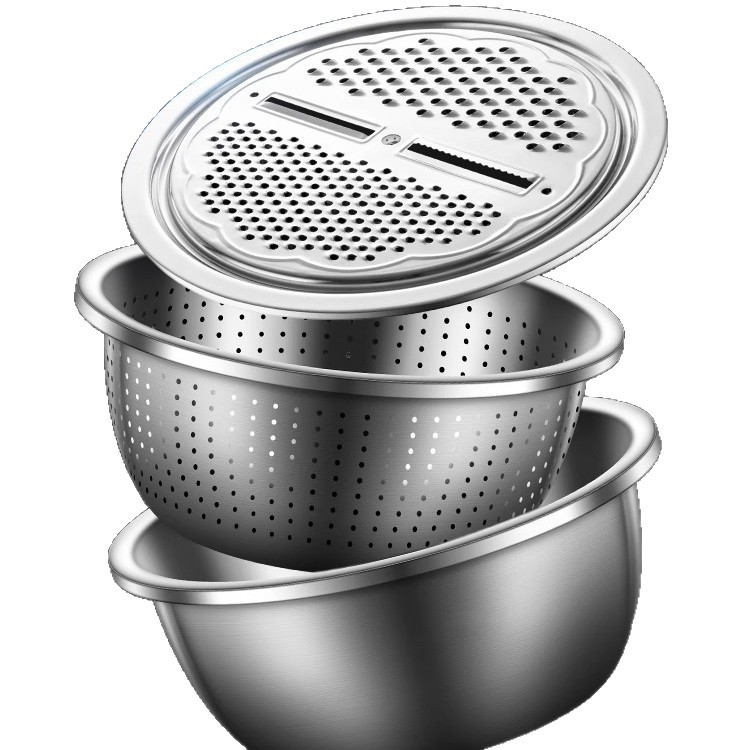 Stainless steel food-grade vegetable grater, multifunctional