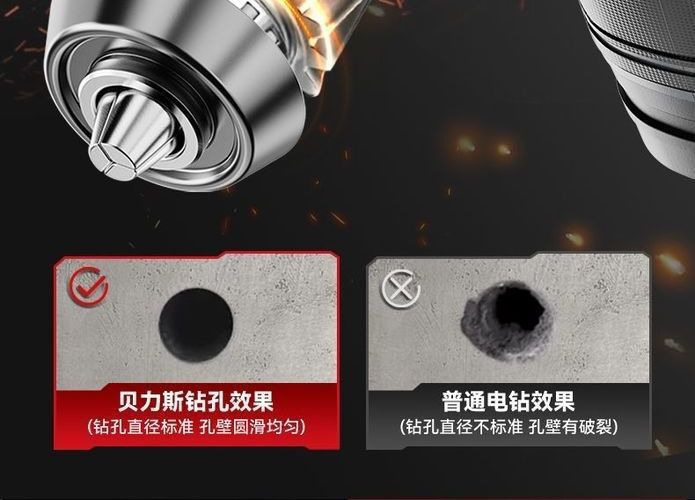 Brushless lithium electric drill set multifunctional