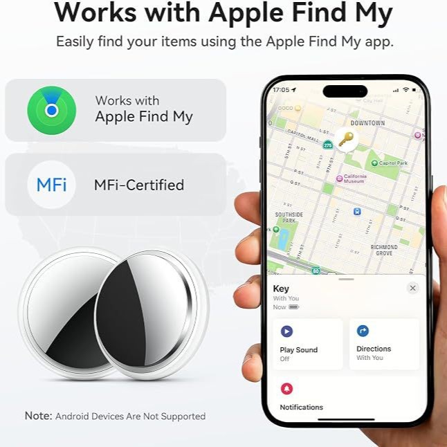 Mini GPS takip cihazı, iOS uyumlu akıllı konum belirleme