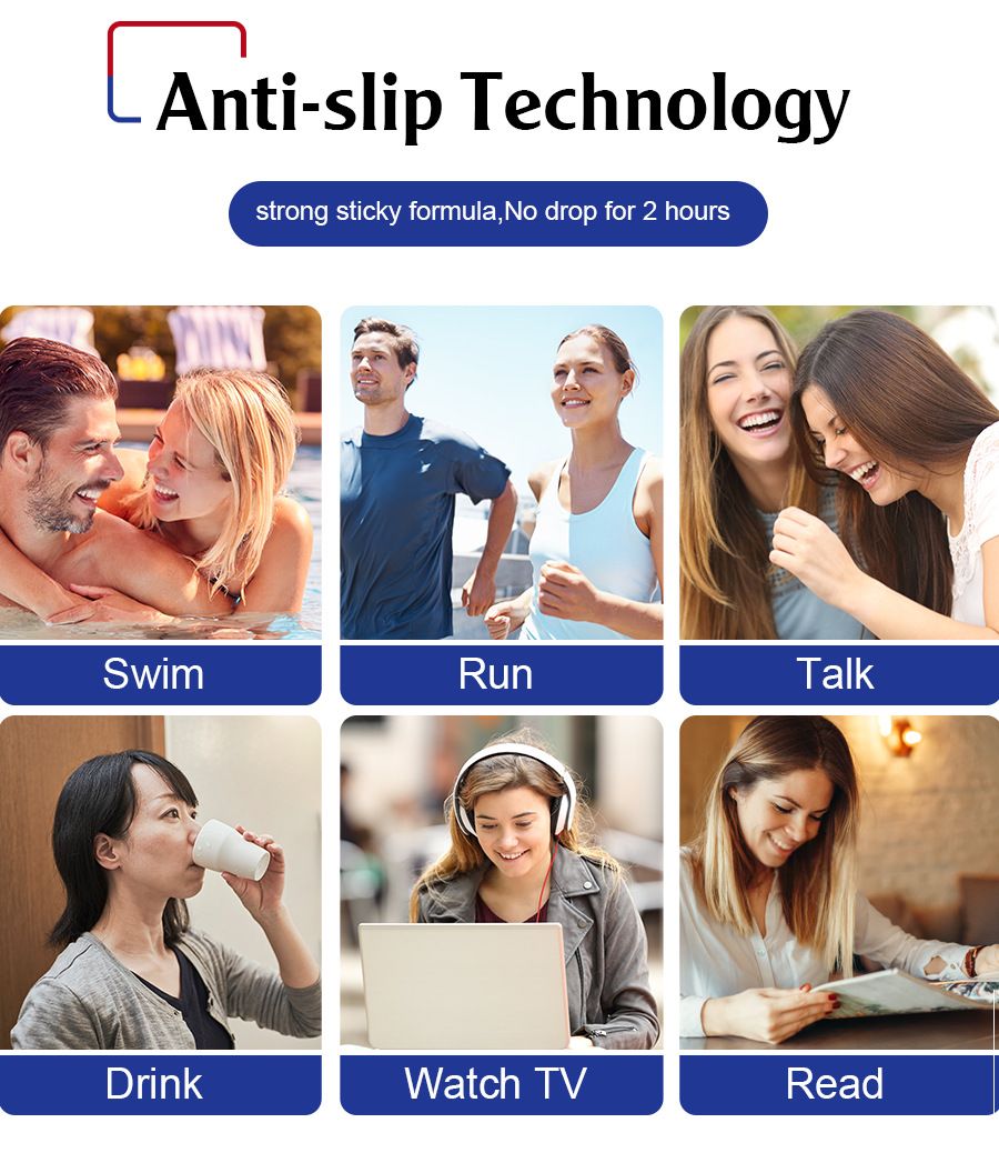 Advanced teeth whitening strips, stain remover