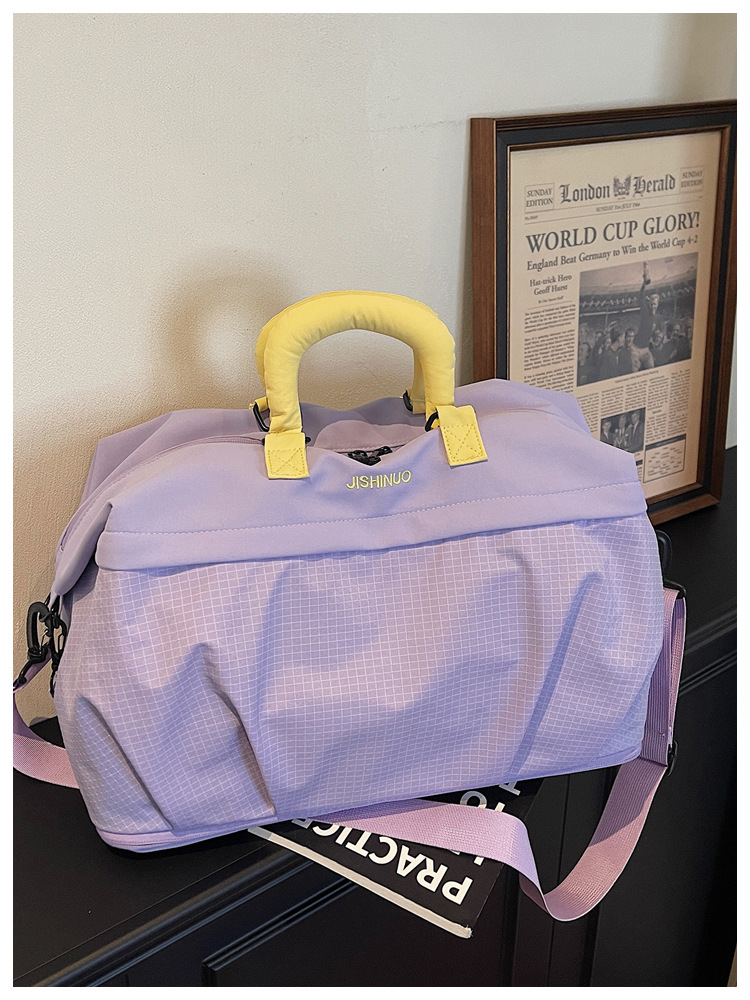 Expandable travel bag, large capacity, lightweight, women's