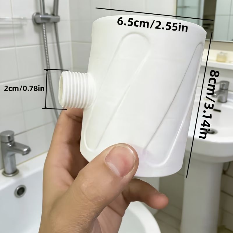 Showerhead, high-pressure, ring-shaped increased water flow