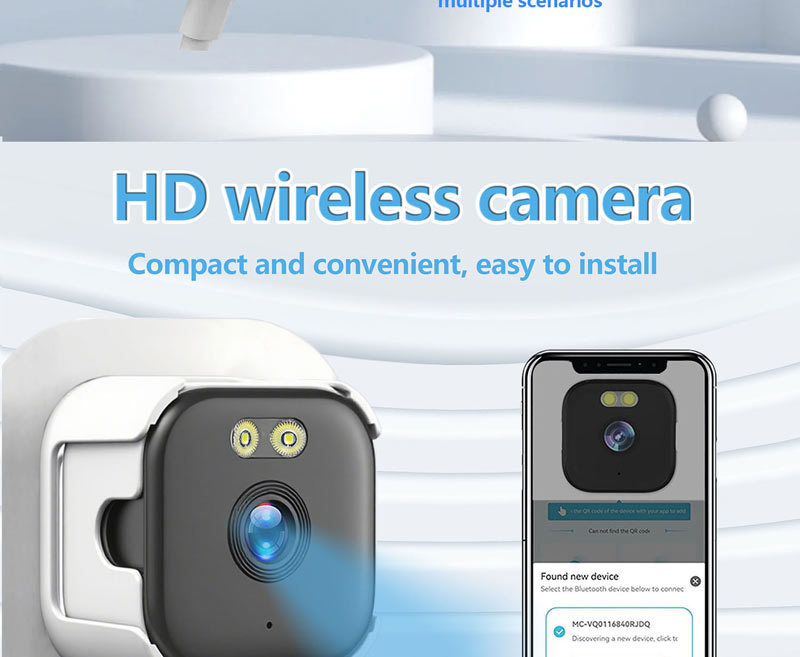 HD window camera, WiFi, night vision, remote monitoring