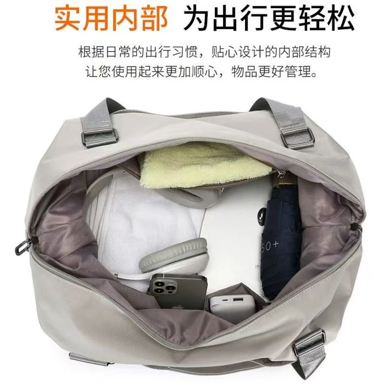 Nylon-Reisetasche wasserdicht Trolley-Aufsatz-Design