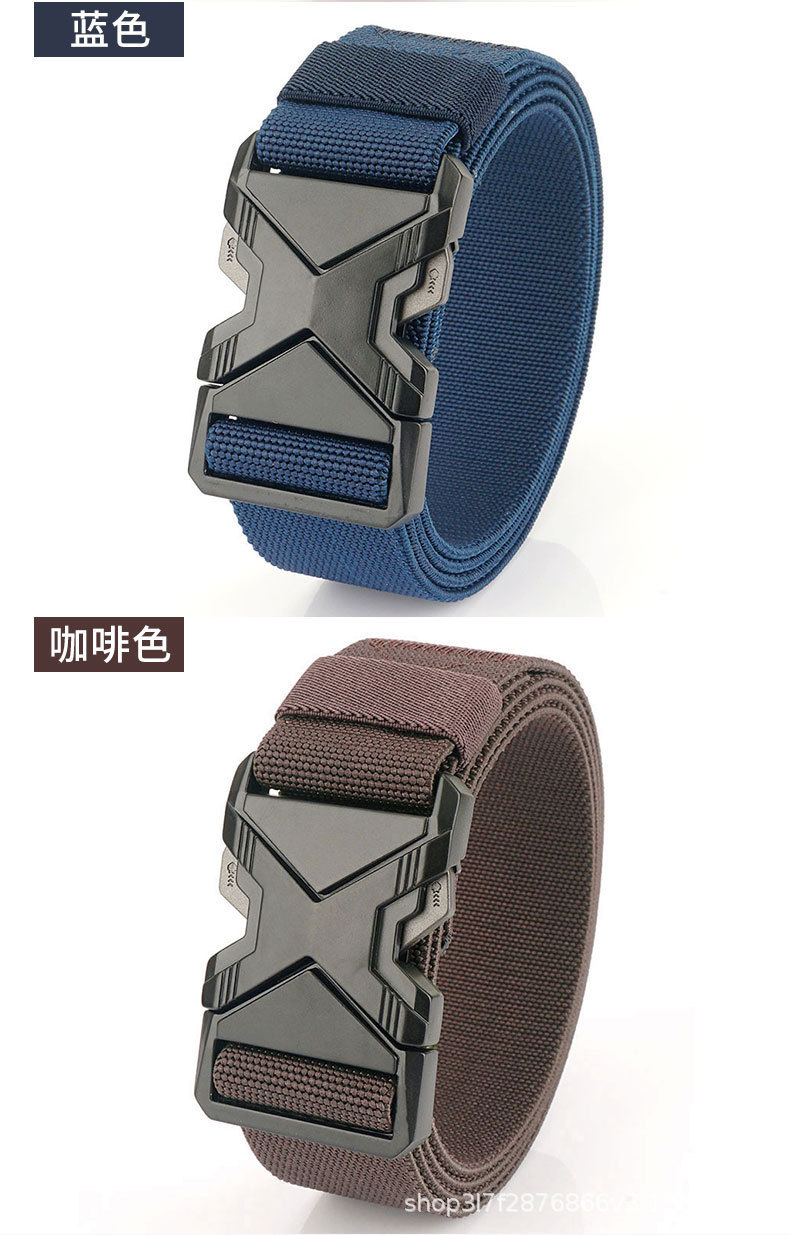 Automatic buckle belt, woven PP, tactical design