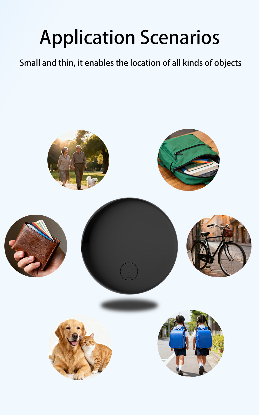 itag GPS-Tracker Apple Android kompatibel Kinder Haustiere