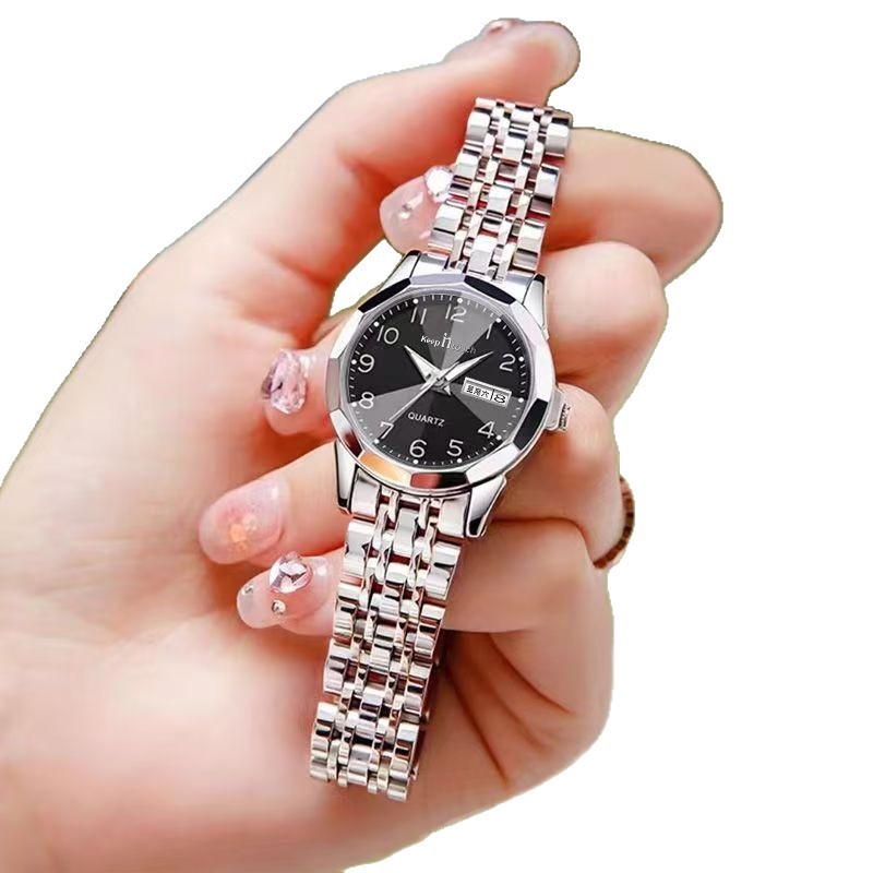 Swiss women's watch, waterproof, quartz, luminous