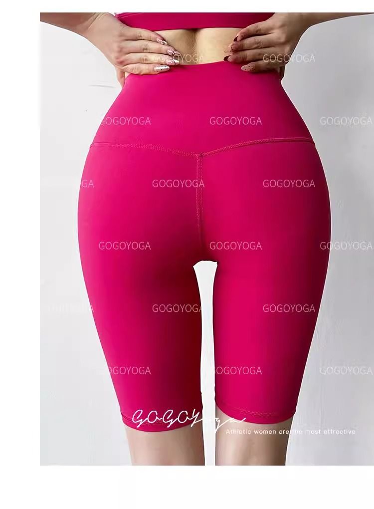 Kadın yoga pantolonu, yüksek belli, kalça kaldırmalı