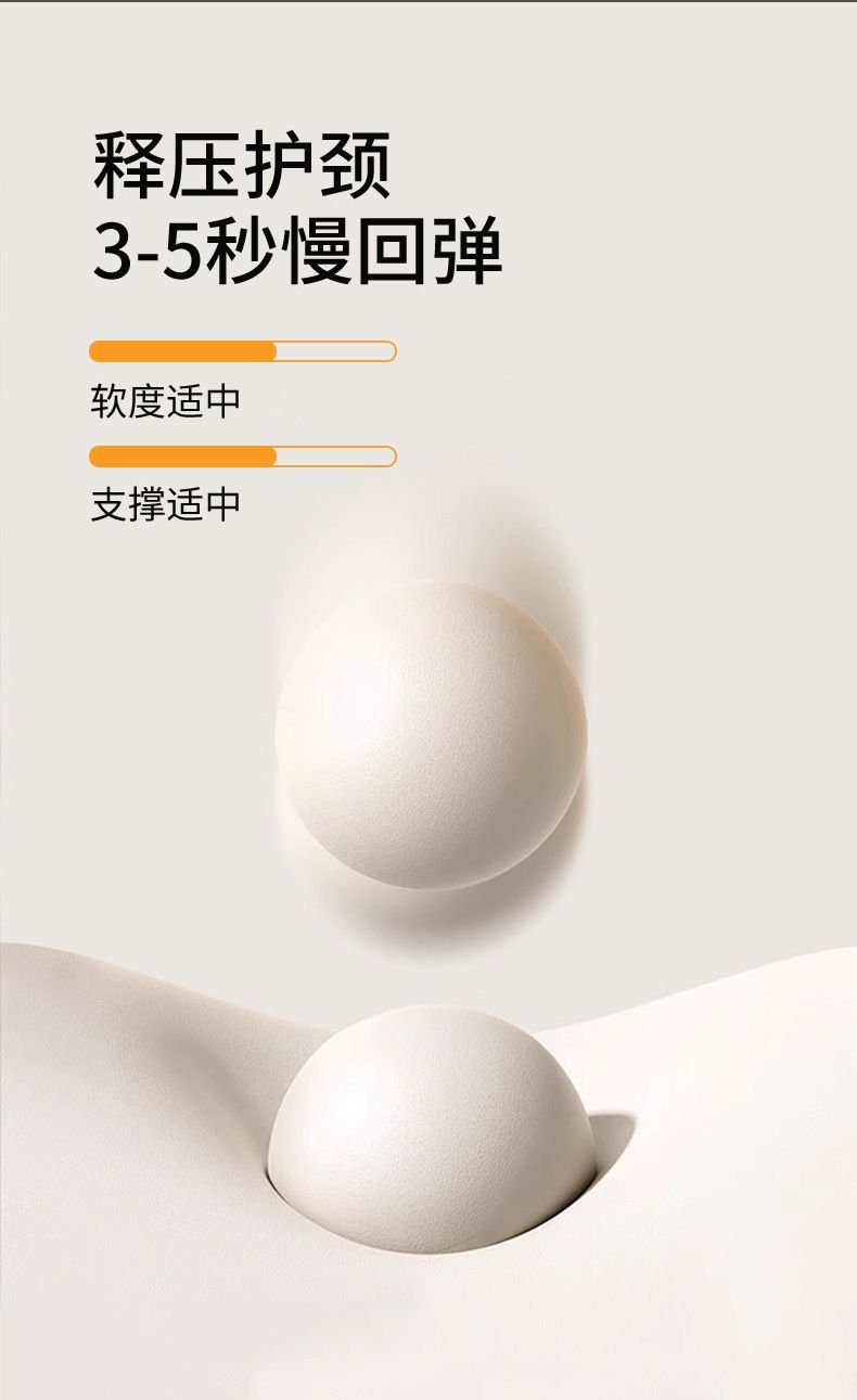 跨境爆款蝶形记忆棉枕头护颈椎慢回弹透气睡眠枕芯家用零压支撑枕