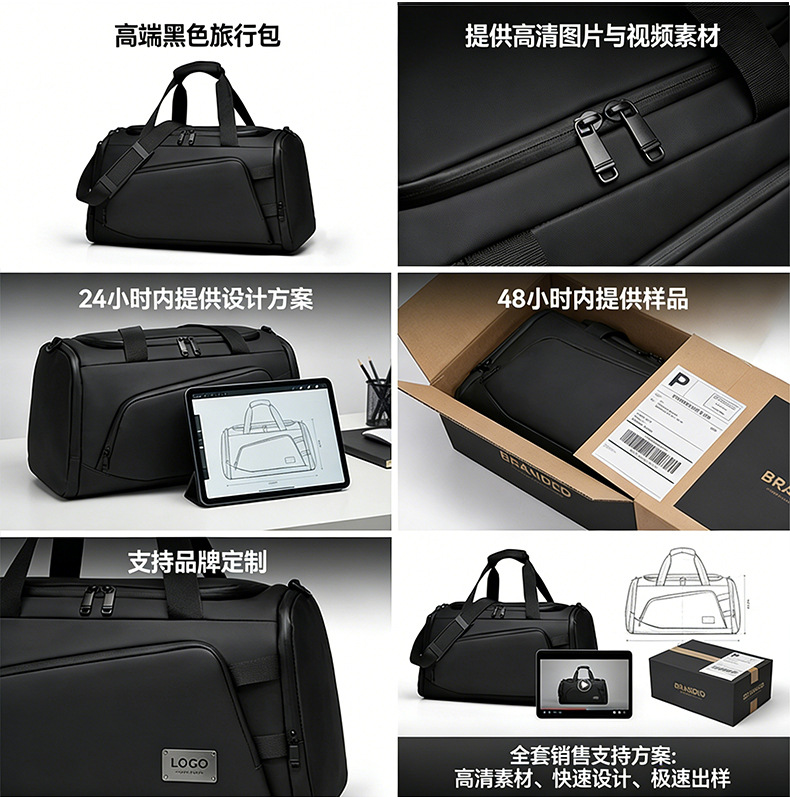 Men's travel backpack, lightweight multifunctional