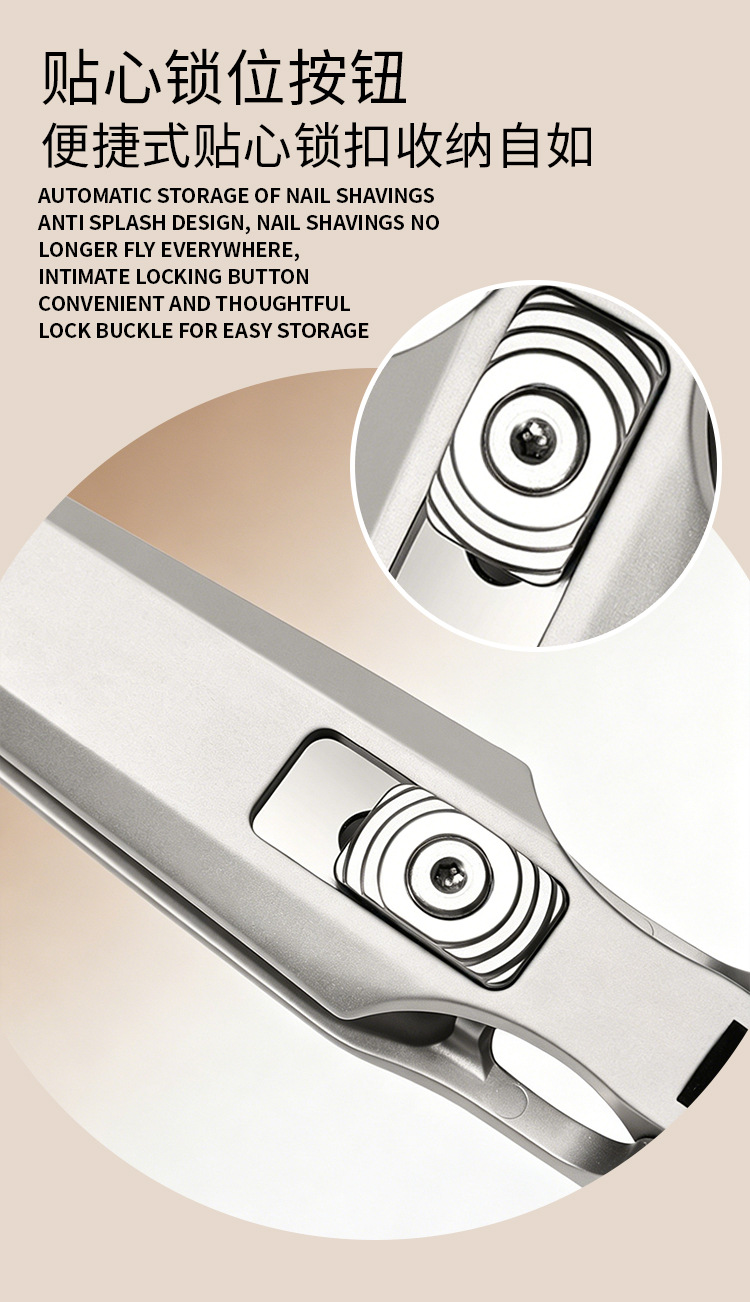 Ingrown toenail clipper set with curved cutting design