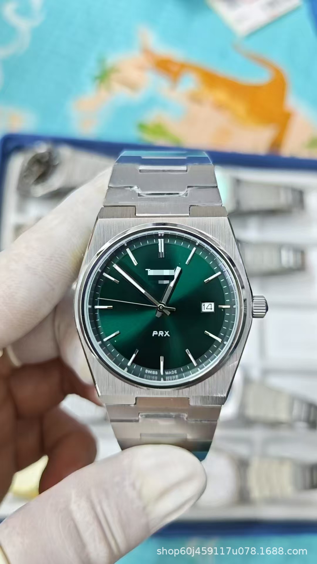 PRX Superplayer Edelstahl Mechanische Quarzuhr