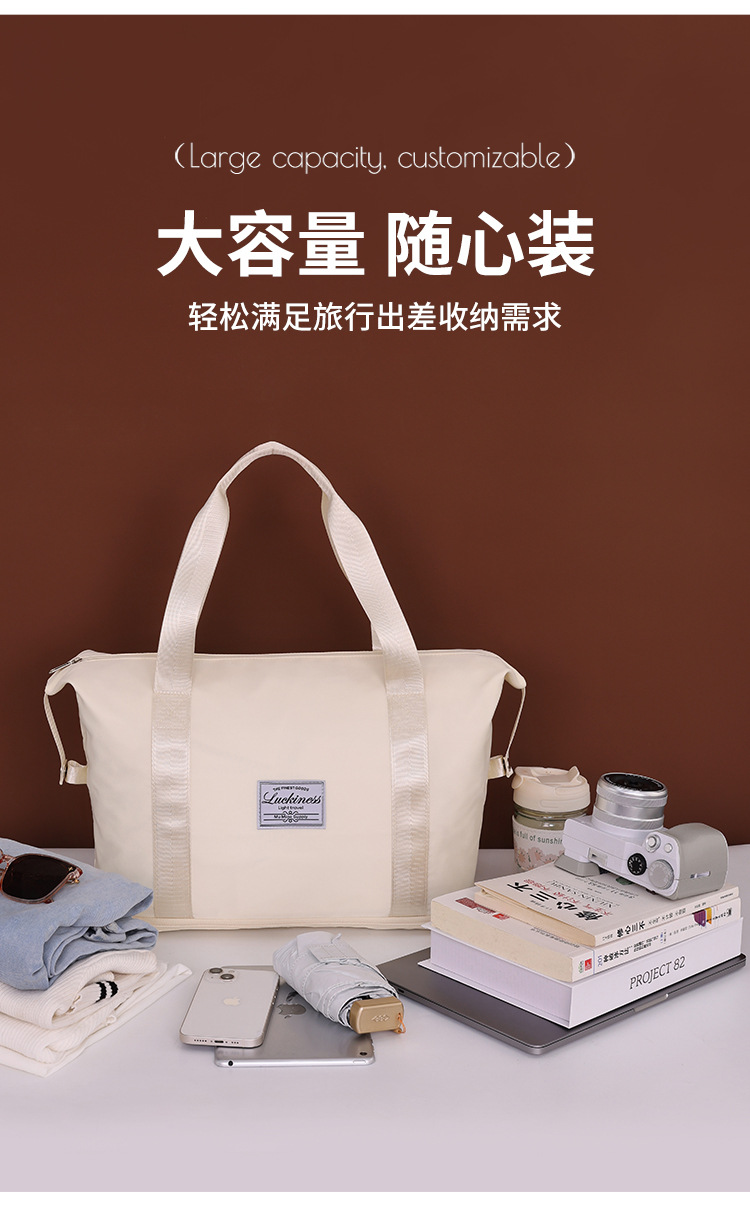 Reisetasche Damen, faltbar, großes Fassungsvermögen