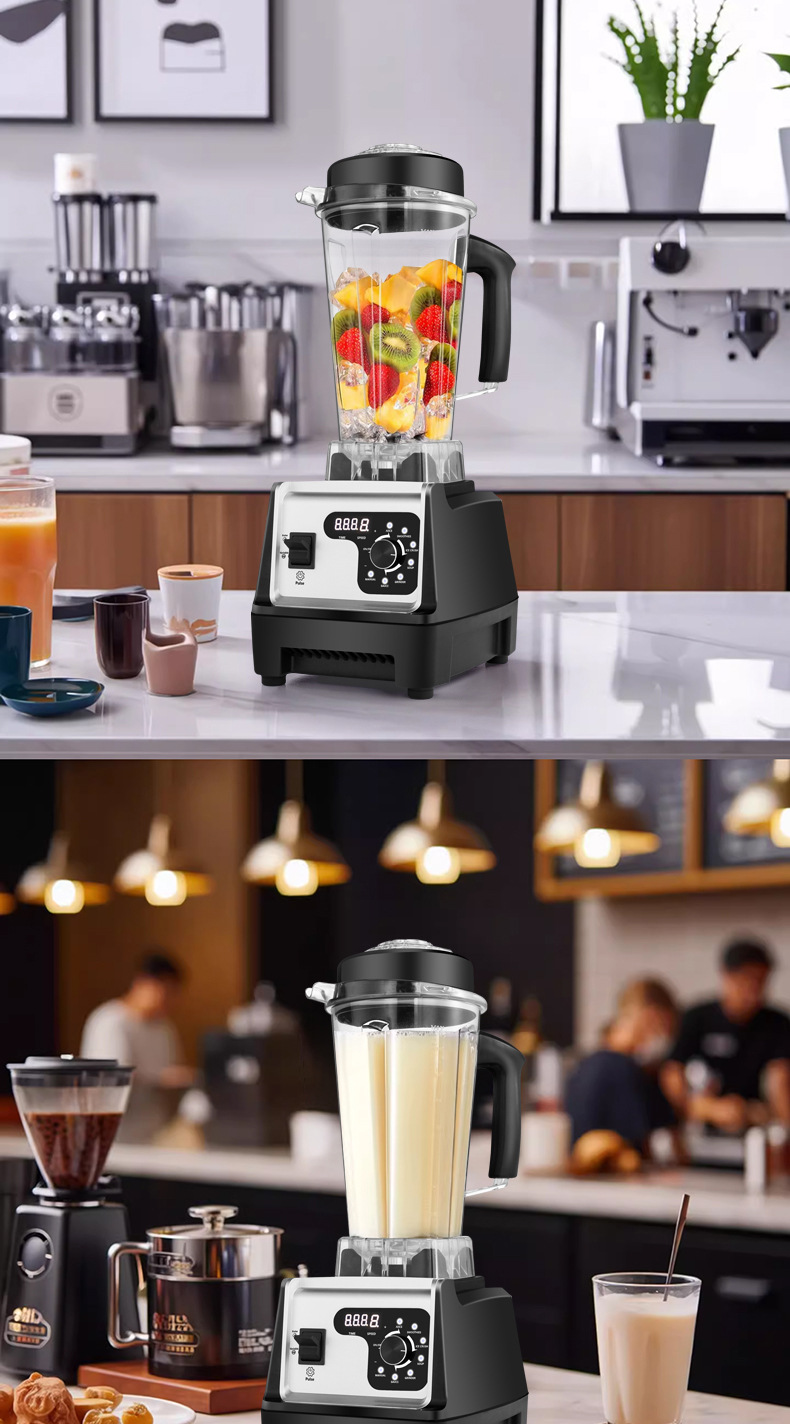 Yüksek güçlü ev blender buz kırıcı ve meyve sıkacağı