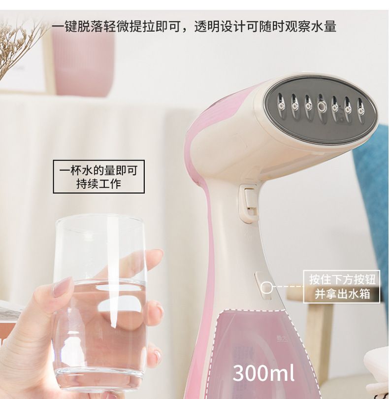 Handheld steam iron, EU and US standard, large steam capacity