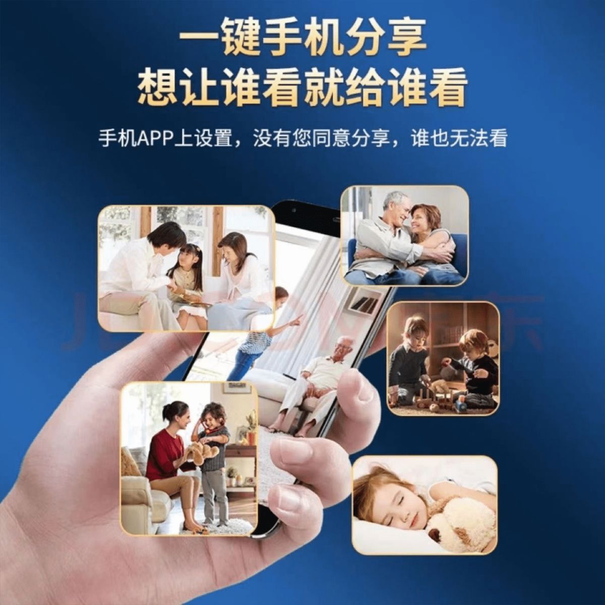 Wireless WiFi surveillance camera with two-way audio and night vision