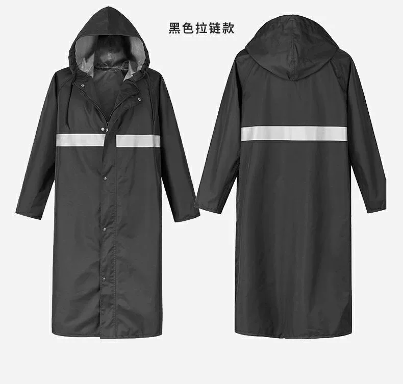 Men's raincoat, thick Oxford cloth, full-body coverage
