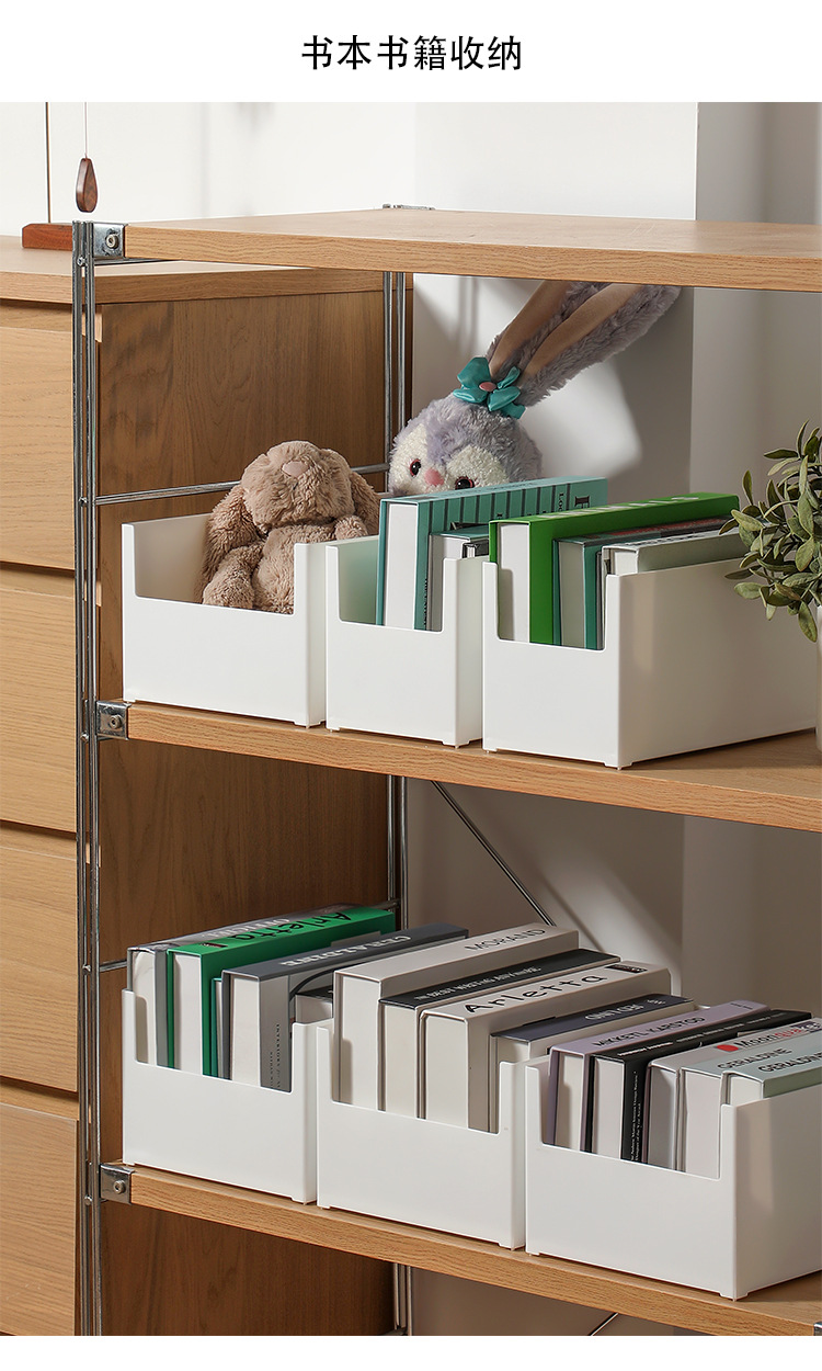 Aufbewahrungsbox mit senkrechter Öffnung, stapelbar