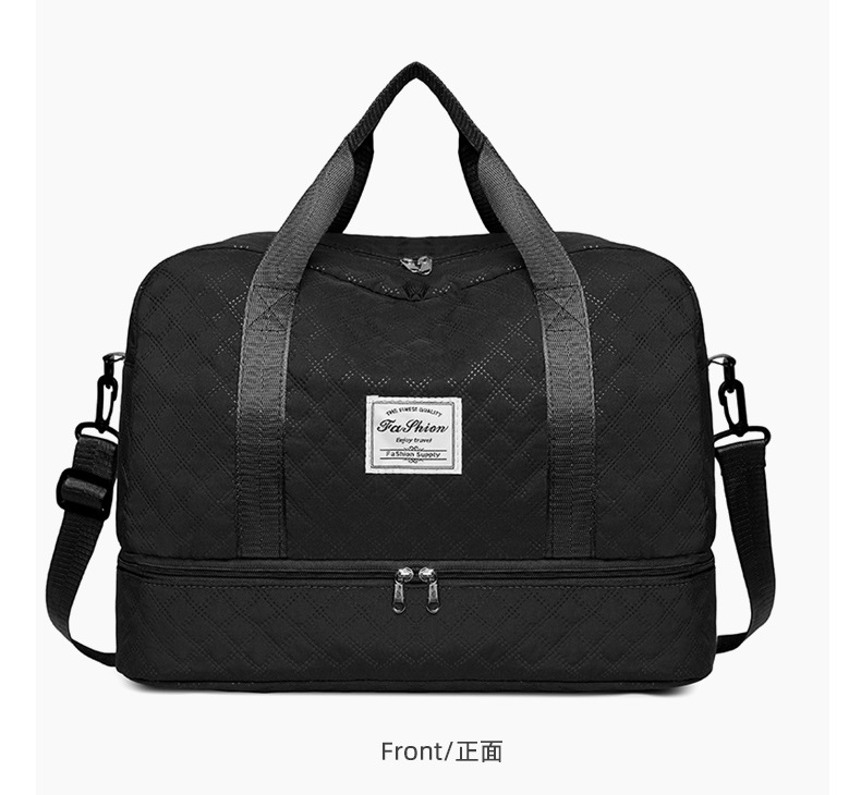Travel bag large capacity lightweight portable handbag