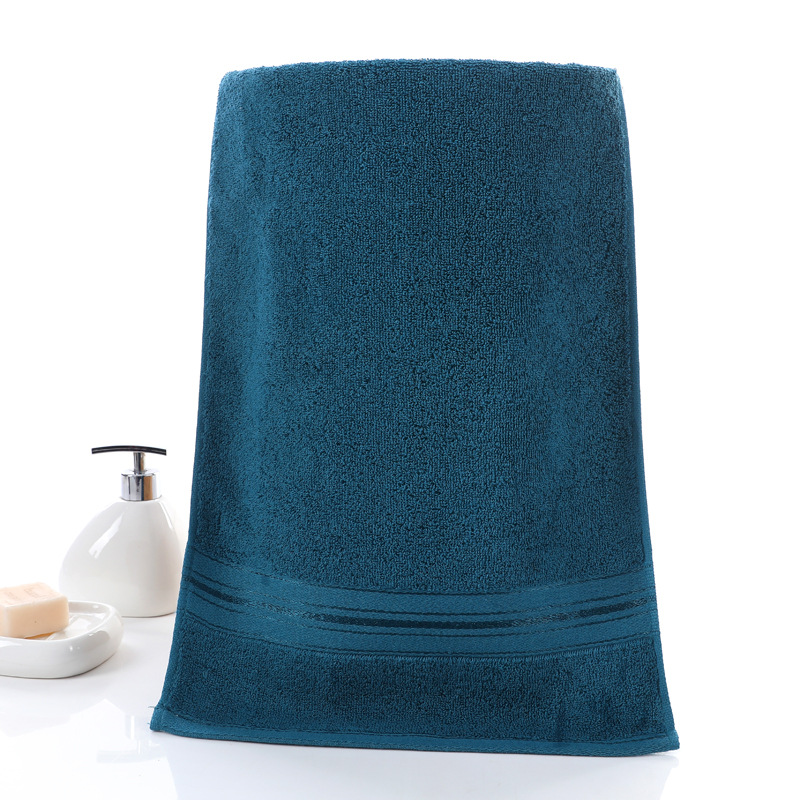 Bath towel pure cotton 70x150 thickened absorbent