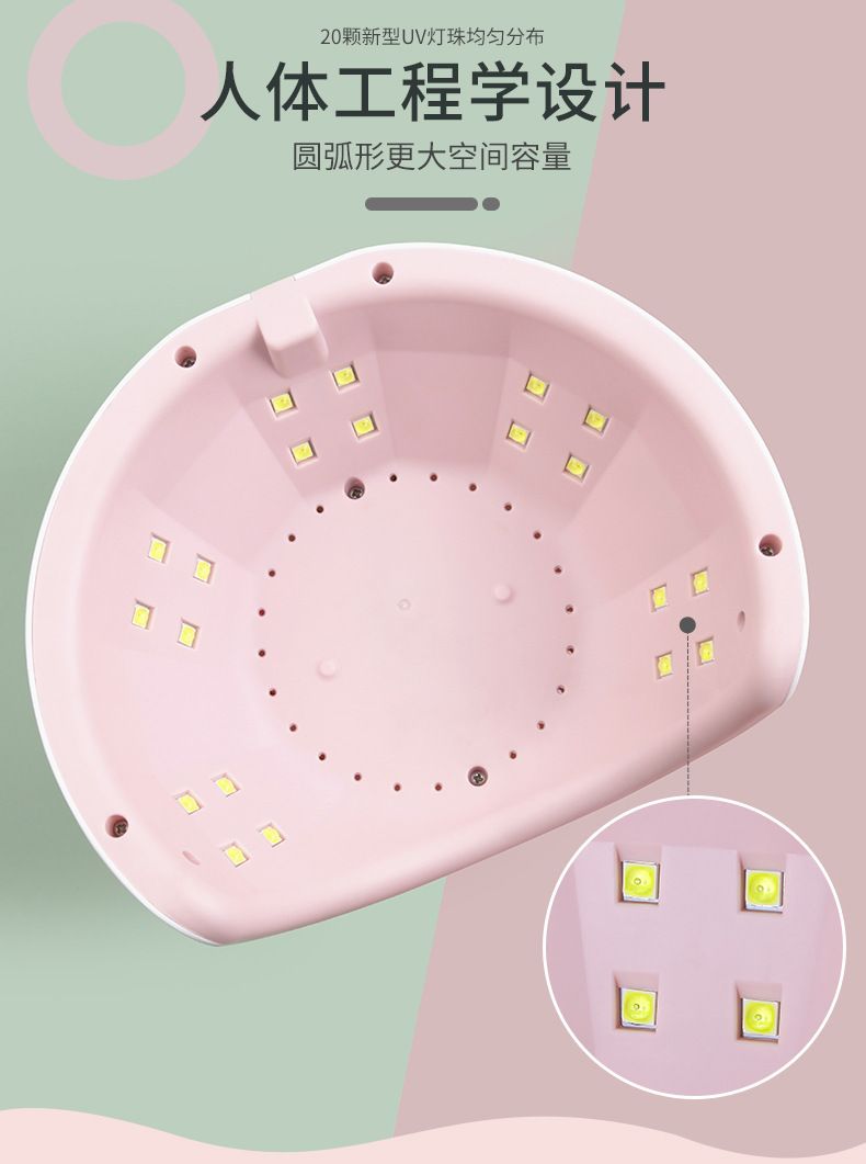 LED Nail Lamp, 60W Phototherapy Machine