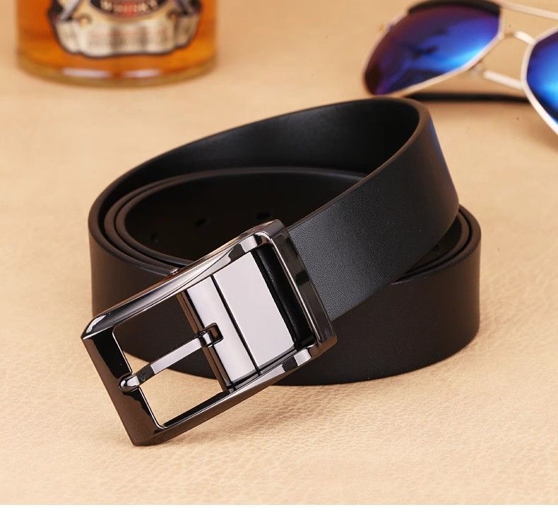 Paolo genuine cowhide belt, two-layer leather