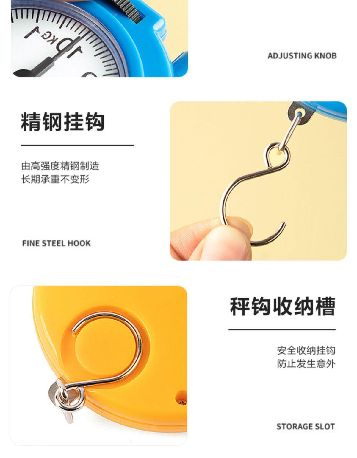 High Precision Portable Spring Scale, Pocket Size