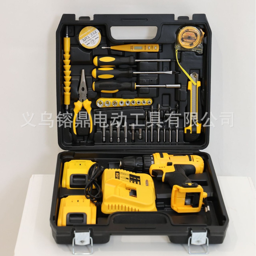 DeWalt Lithium Electric Drill Impact Drill Set
