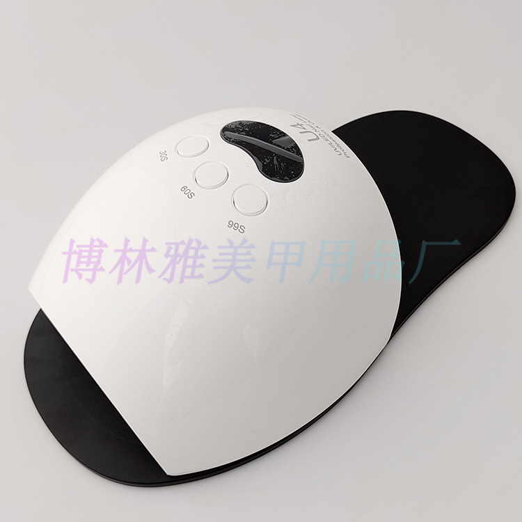 LED/UV nail curing lamp with slipper design, hands and feet