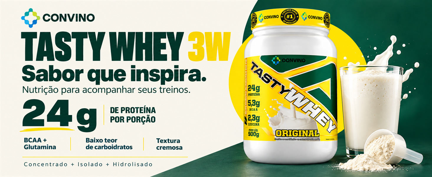 Triple concentrated whey protein powder