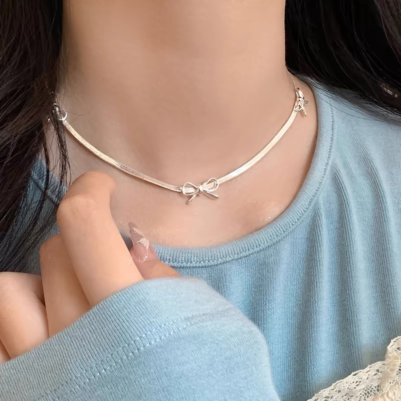 S925 gümüş fiyonklu su damlası zirkon kolye
