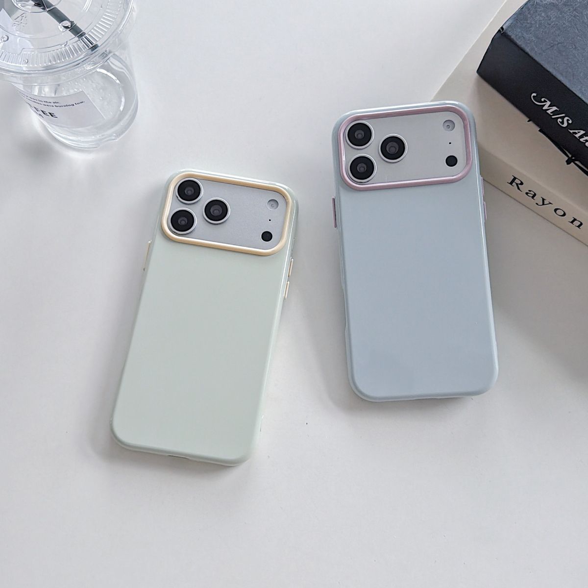 iPhone 17-18 Pro Max makaron jöle parlak dopamin kılıf