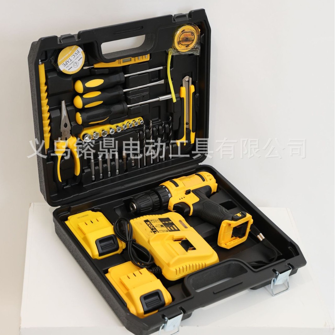 DeWalt Lithium Electric Drill Impact Drill Set