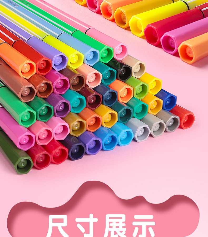 Aquarell-Marker-Set 12er und 48er waschbar