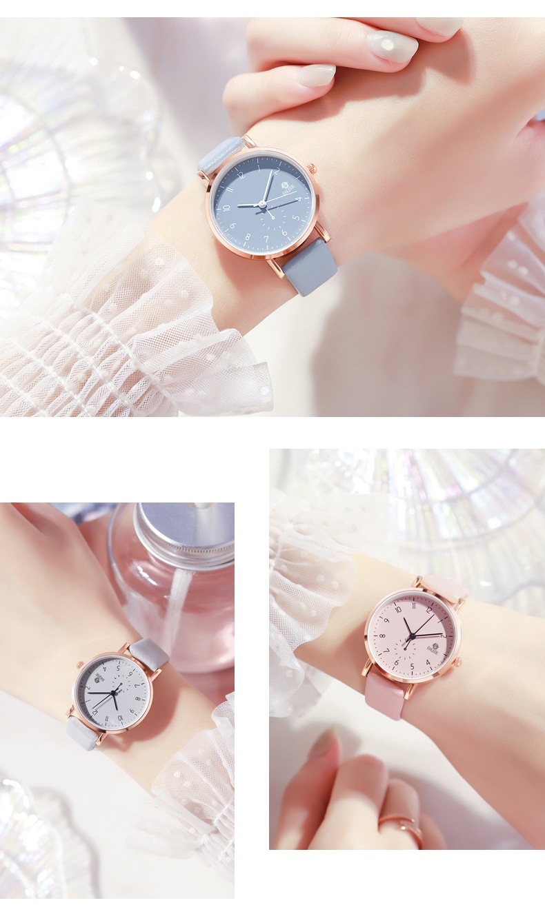 Vintage Women's Watch, Simple College Style, Elegant Design
