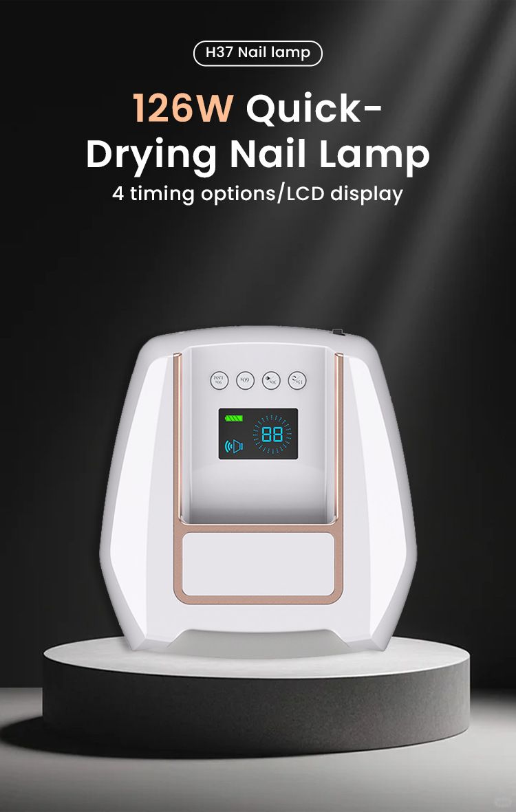 UV nail dryer, wireless, light therapy
