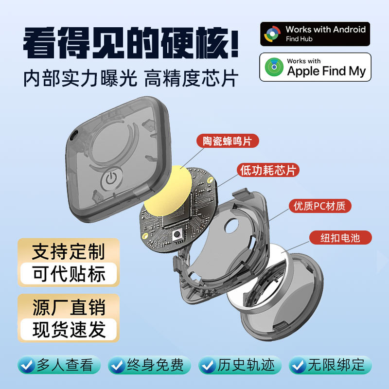 Smart Tracking Device for Keys, Bags and Pets