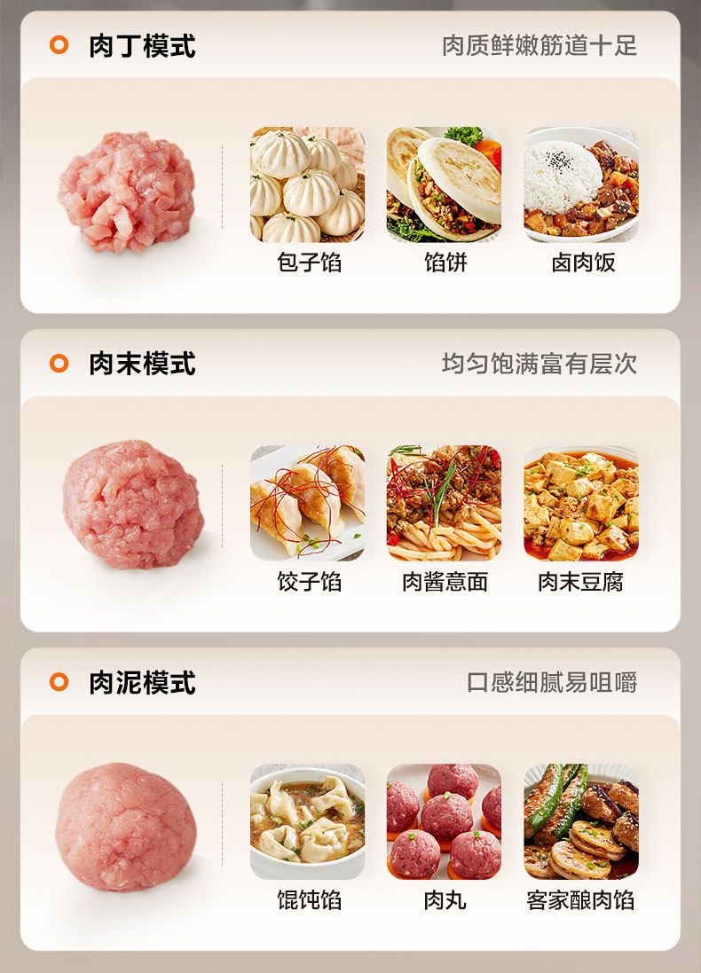 苏泊尔粗细可调绞肉机大容量家用智能全自动搅拌料理机2026新款