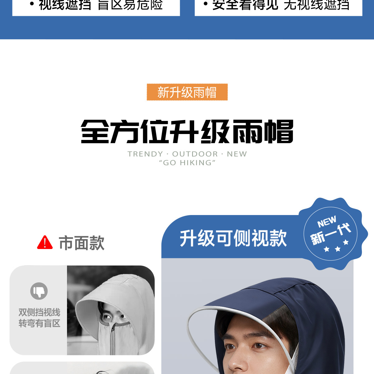 E-Vehicle Raincoat Full Body Extended Heavy Rain